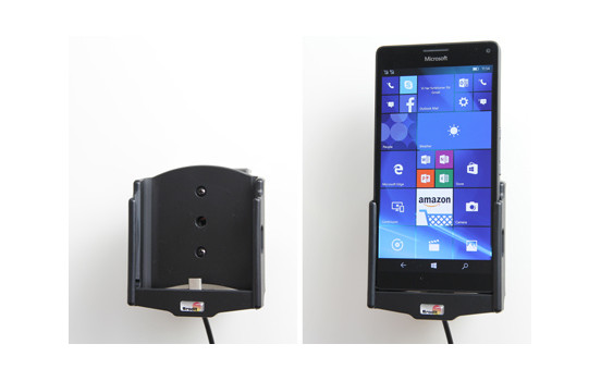 Support actif Microsoft Lumia 950 XL avec chargeur 12/24V, Image 2
