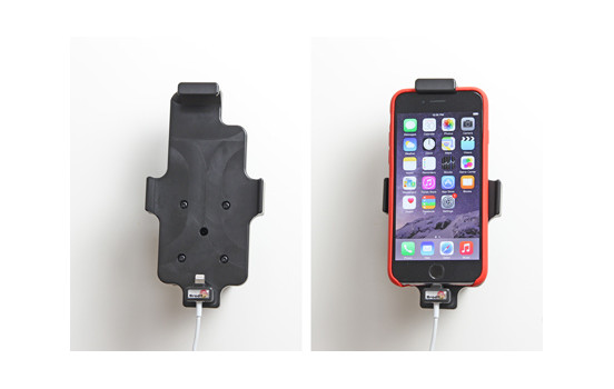 Support passif Apple iPhone 6. Câble Apple d'origine / avec skin, Image 2