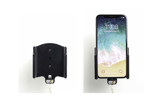 Support passif Apple iPhone X / Xs. Pour câble Lightning vers USB d'origine Apple (rembourré), Image 2