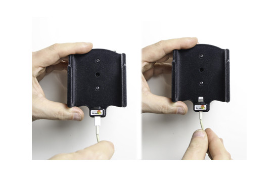 Support passif Apple iPhone X / Xs. Pour câble Lightning vers USB d'origine Apple (rembourré), Image 5