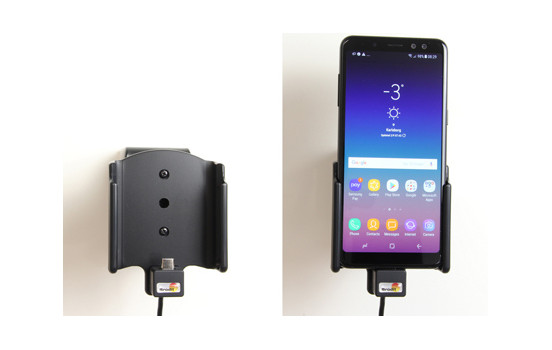 Support Samsung Galaxy A8 Active avec alimentation fixe, Image 2