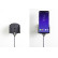 Support universel réglable USB-C avec alimentation fixe largeur : 62-77 mm épaisseur : 6-10 mm, Vignette 3