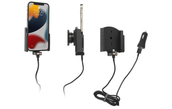 Apple iPhone 13/14/Pro, support actif avec prise USB SIG 12V