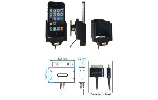 Apple iPhone 4/4S Support passif avec pièce pour câble Griffin Power Jolt
