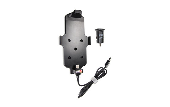 Apple iPhone 5 / 5S / SE Support actif avec ou sans cache Prise USB 12V, Image 7