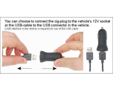 Apple iPhone 6 / 6S / 7 / 8 / X / Xs Support réglable actif avec prise USB 12V, Image 2