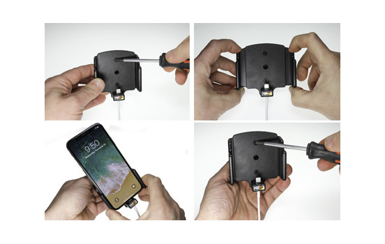 Apple iPhone X / Xs Support réglable avec attache de câble pour câble Apple, Image 4