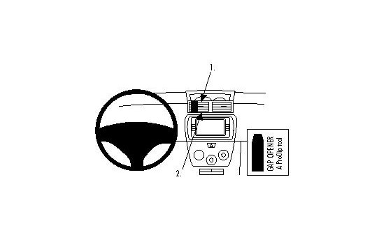 ProClip - Daihatsu Materia 2007-2013 Support central