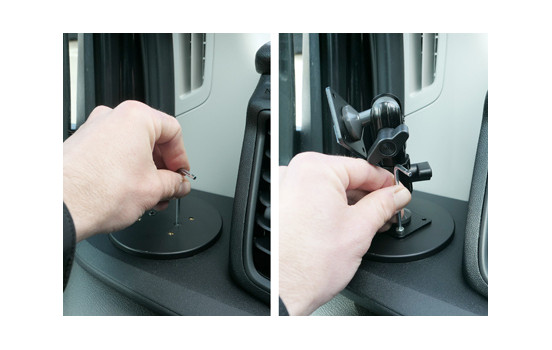 ProClip - Ford Transit 2020-> Support gauche, Haut Extra résistant, Image 3