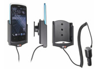 Support actif HTC Desire 500 avec chargeur 12/24V