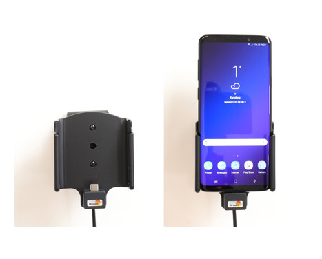 Support actif Samsung Galaxy S9 Plus avec chargeur 12/24V, Image 4