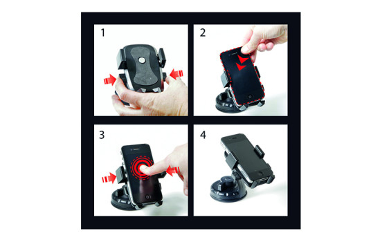 Support de téléphone Lampa Easy Lock avec ventouse, Image 5