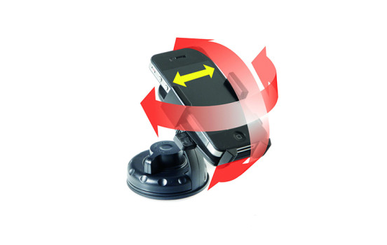 Support de téléphone Lampa Easy Lock avec ventouse, Image 3