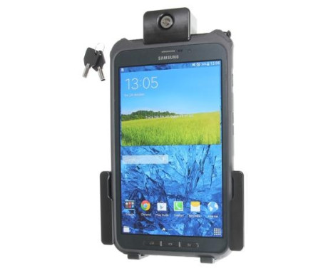 Support passif actif pour Samsung Galaxy Tab. Avec serrure et clé