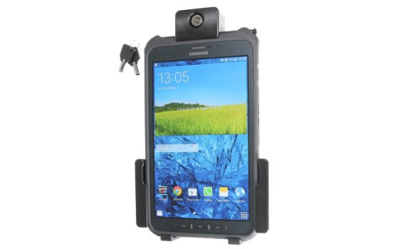 Support passif actif pour Samsung Galaxy Tab. Avec serrure et clé
