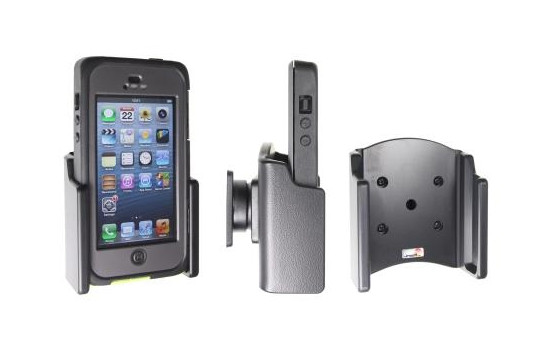 Support passif Apple iPhone 5 avec support pivotant. Couverture de boîte à loutres
