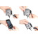 Support réglable actif Apple iPhone 5 / 5S / SE avec prise USB 12V, Vignette 5