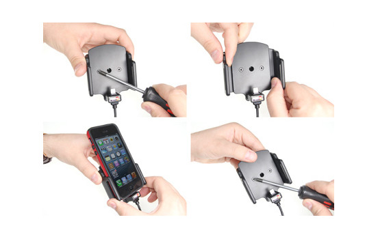 Support réglable actif Apple iPhone 5 / 5S / SE avec prise USB 12V, Image 5
