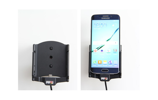 Support Samsung Galaxy S6 Edge Active avec prise USB 12V, Image 2