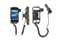 Support Sony Xperia Go Active avec chargeur 12/24V