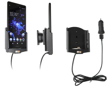 Support Sony Xperia XZ2 Active avec prise USB 12V