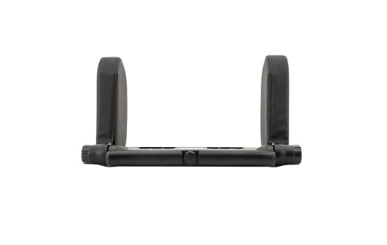 Appui-tête de voyage réglable universel Premium - Cuir artificiel anthracite, Image 6