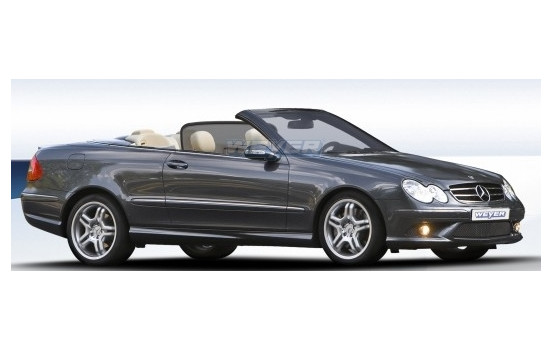 Déflecteur d'air Weyer Premium Cabrio adapté à Mercedes-Benz CLK A209 (2003-2010), Image 2