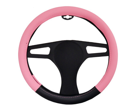 Couvre Volant Simoni Racing Pink Lady Noir/Rose, Image 2