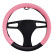 Couvre Volant Simoni Racing Pink Lady Noir/Rose, Vignette 2