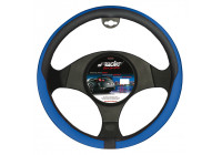 Couvre Volant Simoni Racing Tidy Cuir Artificiel Noir/Bleu