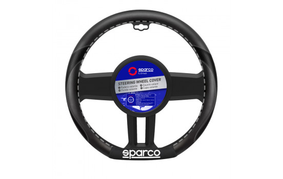 Sparco SPC-Line Housse de volant 'Flat Bottom' Noir