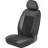Carpoint Ensemble de housses de siège pour Milan 4 pièces
