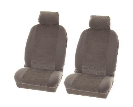 Jeu de housse de siège 4 pièces 'Denver' gris