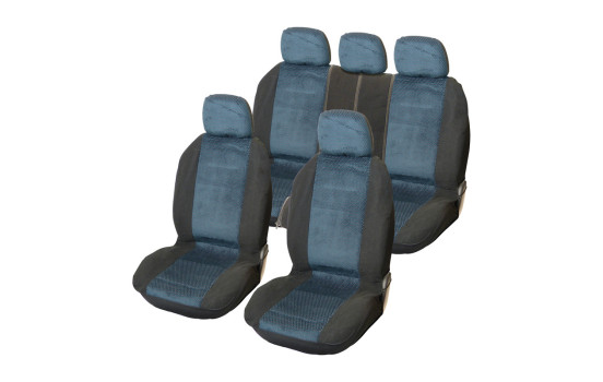 Jeu de housses de siège 9 pièces 'Denver' bleu, Image 2