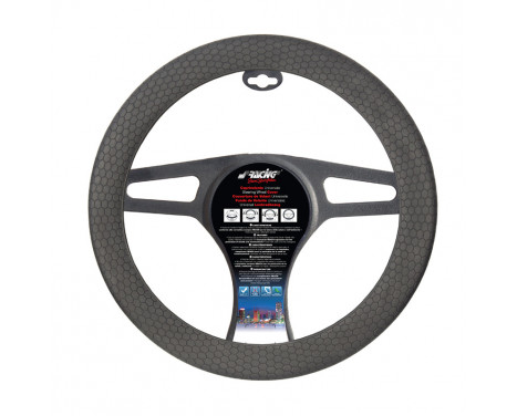 Couvre Volant Simoni Racing Beehive Silicone Souple Noir