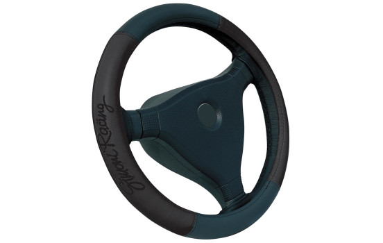 Enjoliveur de volant Simoni Racing Trophy 1 - 37-39cm - Cuir noir