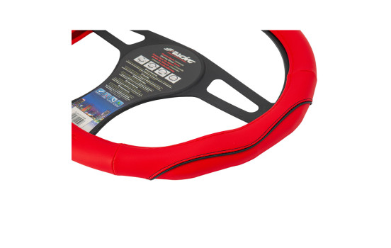 Housse de volant Simoni Racing Pretty Red - 37-39cm - Eco-Cuir Rouge, Image 3