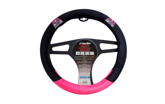 Simoni Racing Couvre Volant Pussycat - 37-39cm - Noir/Rose
