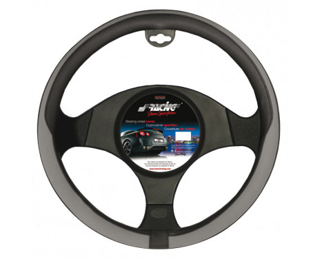 Simoni ​Racing Housse de Volant Tidy Noir/Gris Cuir Artificiel