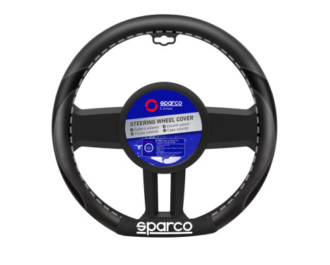 Sparco SPC-Line Housse de volant 'Flat Bottom' Noir
