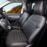Ensemble de housses de siège en cuir artificiel New York Design 1 + 1 adapté pour Ford Transit Custom 2012-, Vignette 2