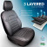 Ensemble de housses de siège en cuir artificiel New York Design 2+1 sur mesure pour Ford Transit Custom 2023-, Vignette 3