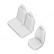 Ensemble de housses de siège en tissu au design original 2+1 pour Maxus E-Deliver 7 2020-, Vignette 7