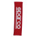 Ensemble de housses de ceinture de sécurité Sparco - Logo brodé - Rouge