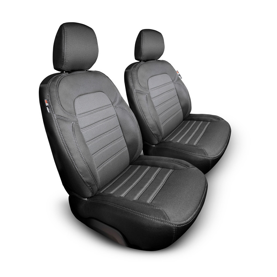 Ensemble de housses de siège en tissu au design original 1+1 adapté pour  Citroën Jumpy/Peugeot Expert/Fiat Scudo