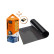 Bande solaire Foliatec Topstripe Reflex gris-noir (métallisé) 15 x 152 cm, Vignette 3