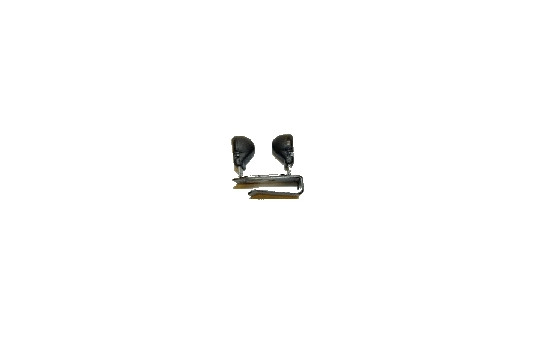 Clip de porte en métal double (335)