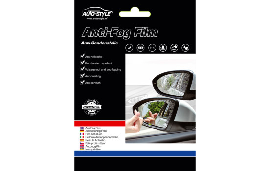 Film anti-condensation AutoStyle - Transparent - Ovale - Lot de 2