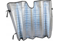 Pare-soleil en aluminium pour pare-brise 60 x 130 cm.