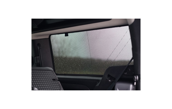 Ensemble de pare-soleil pour portes arrière, compatible avec Land Rover Defender D90 3 portes 2020- (4 pièces), Image 4